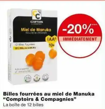 Monoprix Billes Fourrées Au Miel De Manuka offre