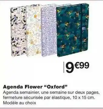 Monoprix Agenda Flower offre