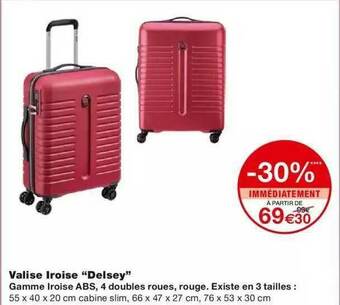 Monoprix Valise Iroise offre