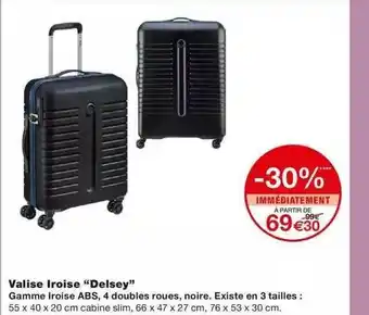 Monoprix Valise Iroise offre