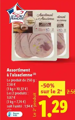 Lidl Assortiment à l'alsacienne offre