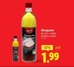 Lidl Vinaigrette offre