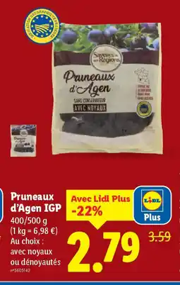 Lidl Pruneaux d'Agen offre