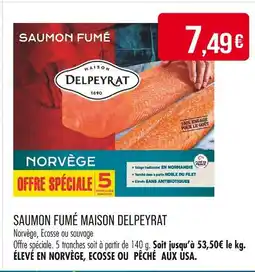 Match Maison Delpeyrat Saumon Fumé offre