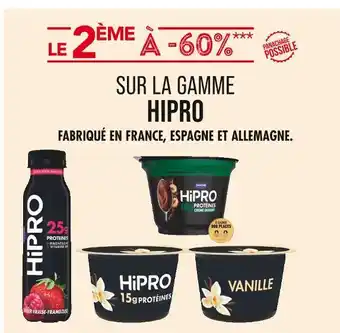 Match HIPRO Le 2ème à -60% sur la gamme hipro offre