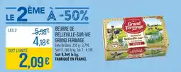 Match GRAND FERMAGE Beurre de Belleville-sur-Vie offre