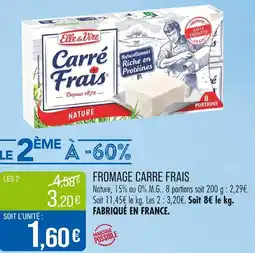 Match Elle & Vire Fromage carre frais offre