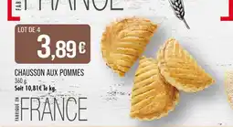 Match Chausson aux pommes offre