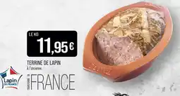 Match Terrine de Lapin offre