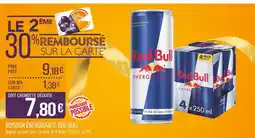 Match RED BULL Boisson énergisante offre