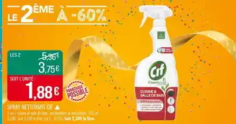 Match CIF Spray Nettoyant offre