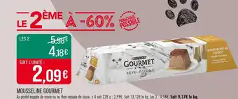 Match Gourmet Mousseline offre