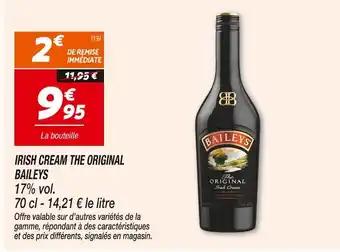 Netto BAILEYS Irish cream the original offre