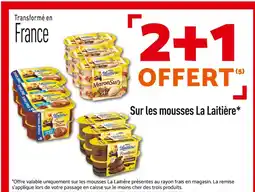 Netto La Laitière 2+1 offert sur les mousses La Laitière offre