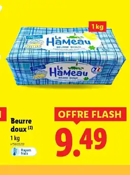 Lidl Beurre doux offre