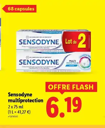 Lidl SENSODYNE multiprotection offre