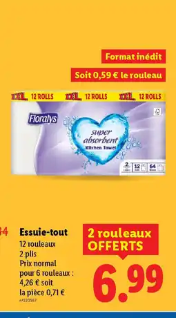 Lidl Essuie-tout offre