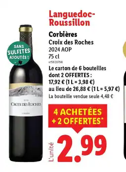 Lidl Croix des Roches offre