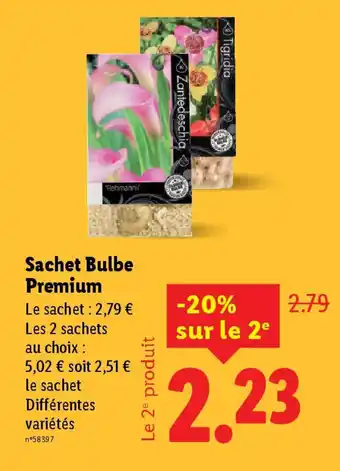 Lidl Sachet Bulbe Premium offre