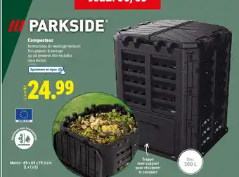 Lidl III PARKSIDE Composteur offre