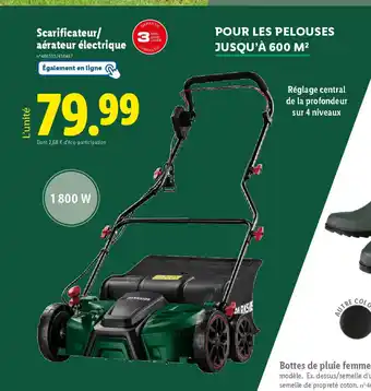 Lidl Scarificateur/ aérateur électrique offre