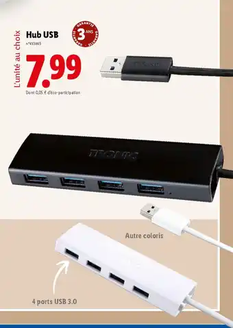 Lidl Hub USB offre