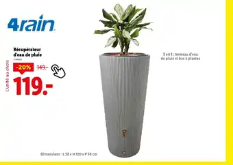 Lidl Récupérateur d'eau de pluie offre