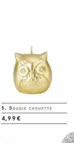 Monoprix Bougie Chouette offre