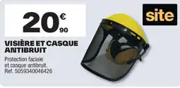 Brico Dépôt Visière et casque antibruit offre