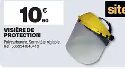 Brico Dépôt Visière de protection offre