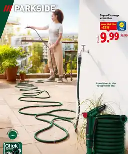 Lidl PARKSIDE® Tuyau d'arrosage extensible offre