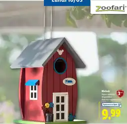 Lidl ZOOFARI Nichoir offre