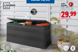 Lidl LIVARNO HOME Coffre de jardin offre