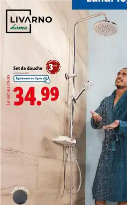 Lidl LIVARNO HOME Set de douche offre