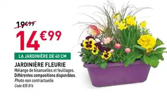 RAGT Jardin & Maison Jardinière fleurie offre