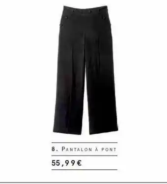 Monoprix Pantalon à Pont offre