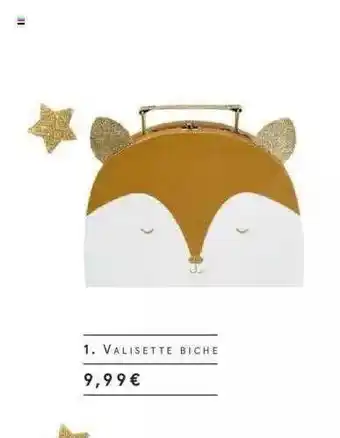 Monoprix Valisette Biche offre