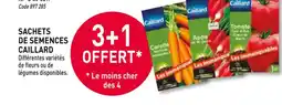 RAGT Jardin & Maison Sachets de semences caillard offre