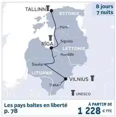 Kuoni Les pays baltes en liberté offre