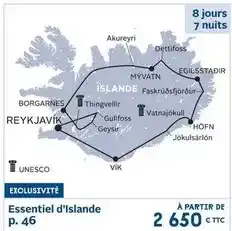 Kuoni Essential d'islande offre