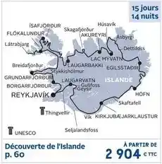 Kuoni Découvrerte de l'islande offre