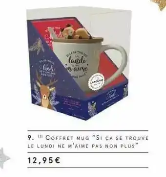 Monoprix Coffret Mug offre