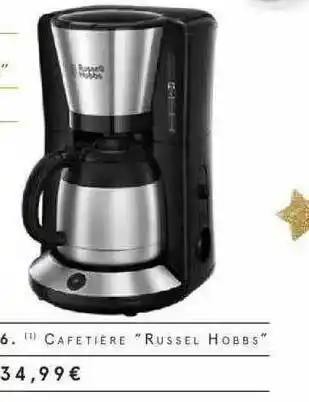 Monoprix Cafetière Russel Hobbs offre