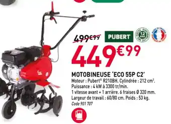 RAGT Jardin & Maison PUBERT Motobineuse 'eco 55p c2' offre