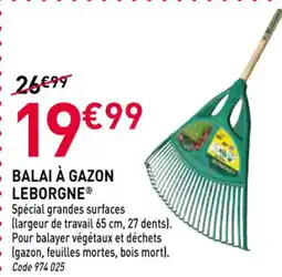 RAGT Jardin & Maison Balai à gazon • leborgne® offre