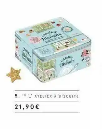 Monoprix L'atelier à Biscuits offre