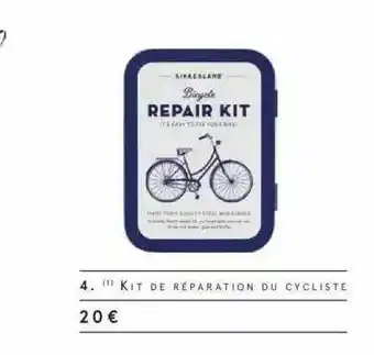 Monoprix Kit De Réparation Du Cycliste offre