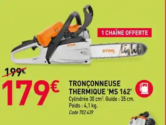 RAGT Jardin & Maison STIHL Tronconneuse thermique 'ms 162' offre