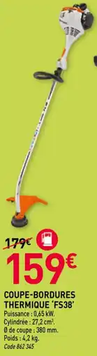 RAGT Jardin & Maison STIHL Coupe-bordures thermique 'fs38' offre