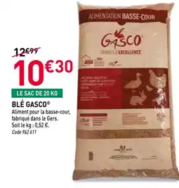 RAGT Jardin & Maison GASCO® Blé offre